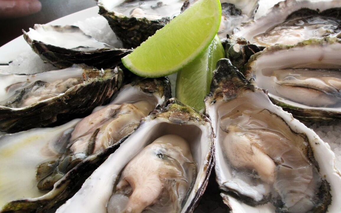 oysters to improve strength
